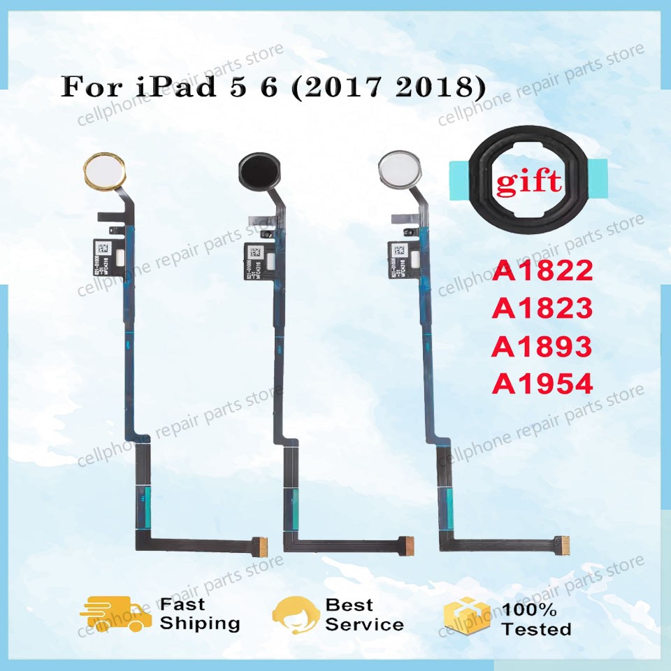 Home Bar Iphone - 高品質ホームボタンとフレックスケーブル修理部品 iPad Air 1 5 6