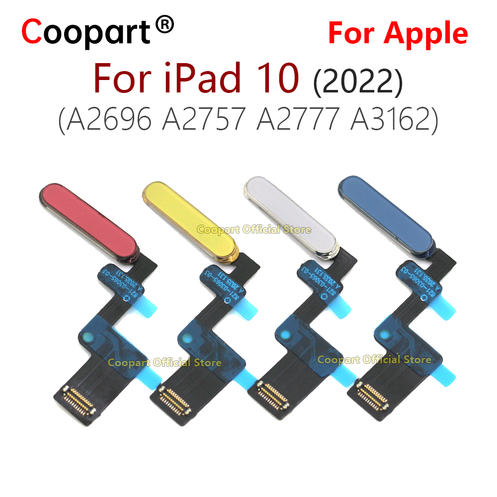 Home Bar Iphone - 指紋センサー,タッチボタン,ホームリターン,キーケーブル,フレックス,iPad 10th, 2022,a2696,a2757,a2777,a3162