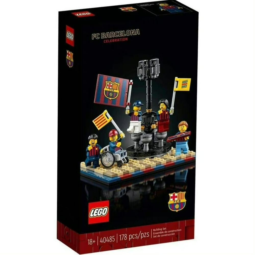 Home Barcelona - レゴ 40485 FCバルセロナ セレブレーション 4体のミニフィギュアとアクセサリー付き 大人向け