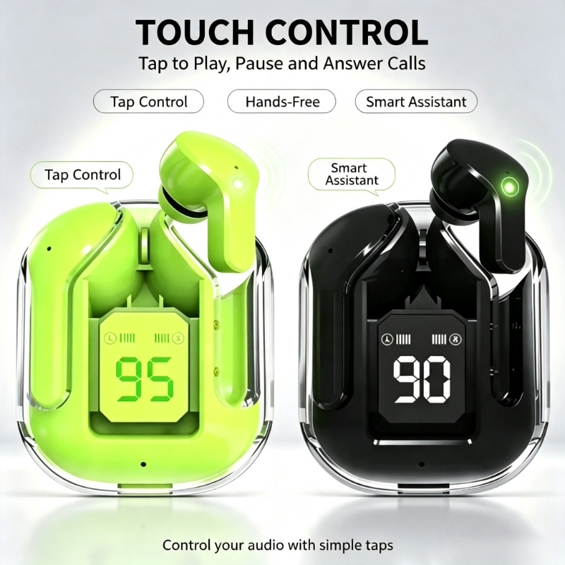 Home Bar Iphone - Air31 TWS Bluetoothワイヤレスイヤホン 9DステレオHiFiハンズフリーヘッドセット 内蔵マイク iPhone