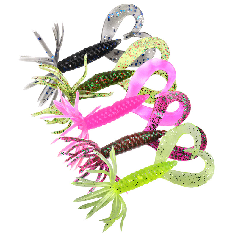 傘型ソフトベイト釣りルアー 6.5cm/1.8g グラブ ダ - Jigger Double Sided のレビューと価格