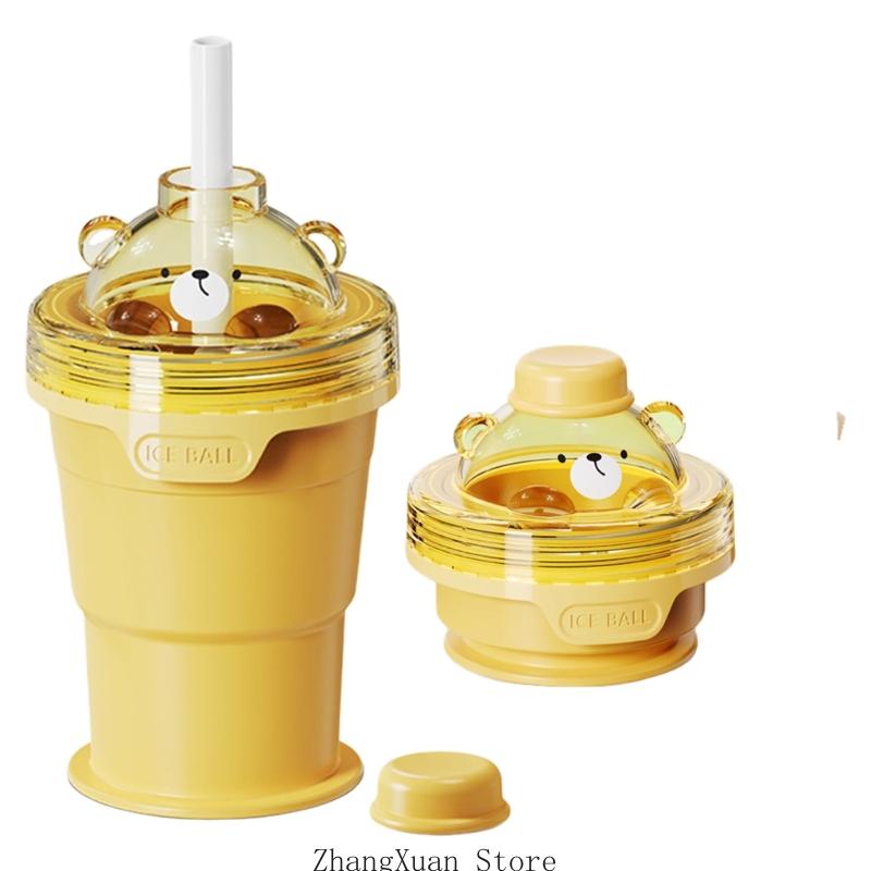 ジムホームプール用の蓋とストロー付きの便利な折りたたみ式飲料 - Ice Mold Sphere のレビューと価格