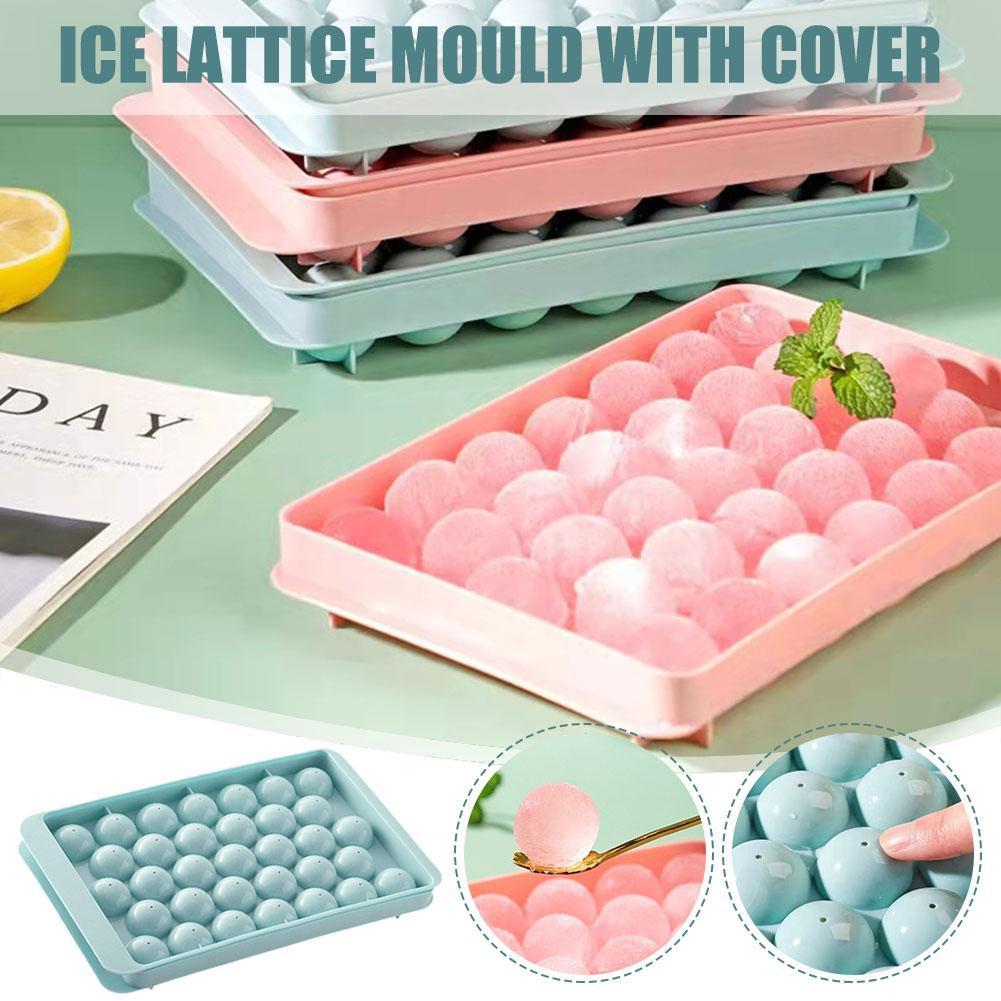 ラウンドアイスキューブトレイクリエイティブホッケーボールメー - Ice Mold Sphere のレビューと価格