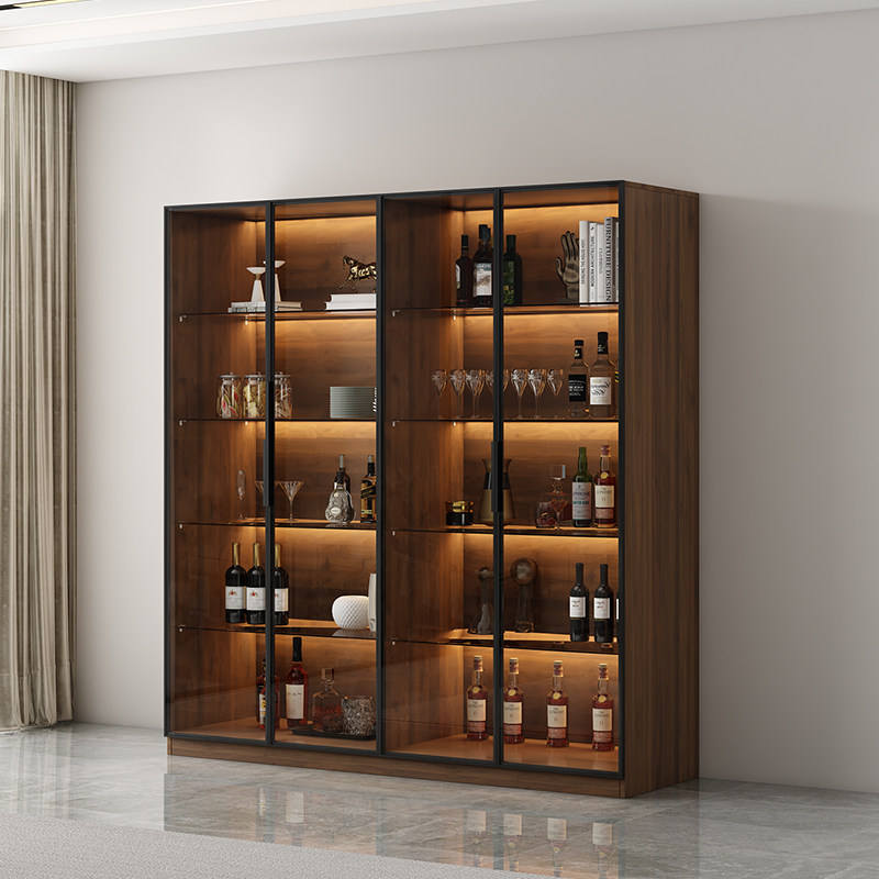 デザイナーモダンなバーキャビネットリビングルームの棚装飾北欧 - Home Bar Shelves のレビューと価格