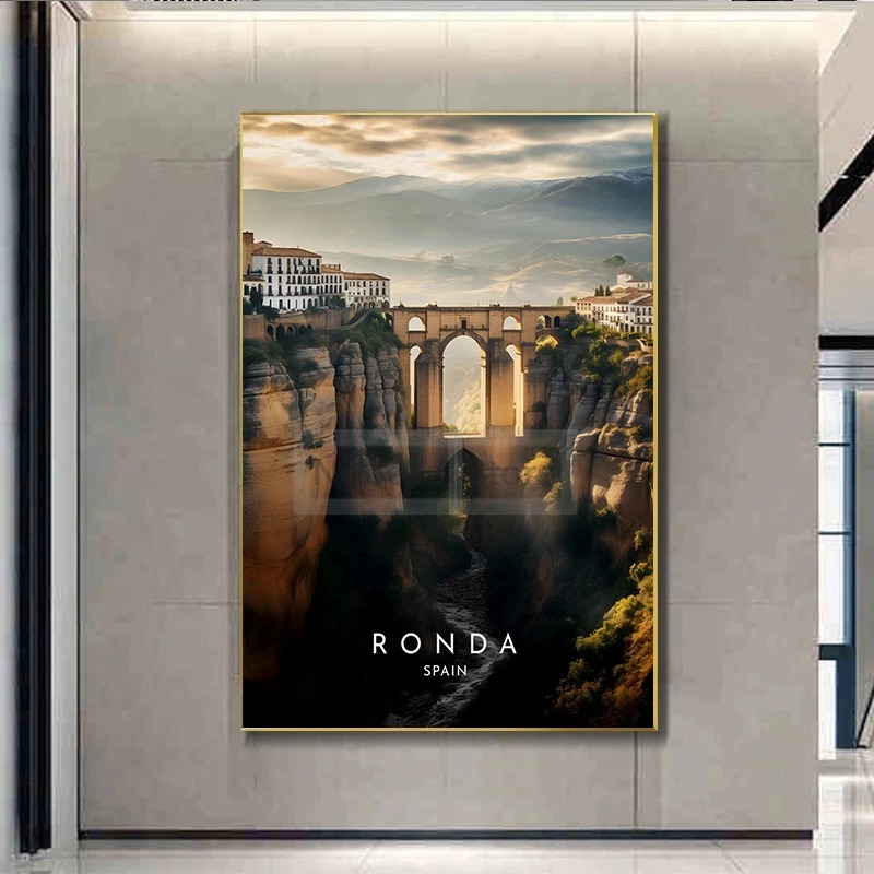 スペイン旅行ポスターバルセロナマラガイビサロンダランサロテ水 - Home Barcelona のレビューと価格