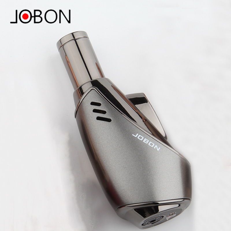 Jobonウィンドプルーフブルーフレームライターブタンクリエ - Smoking Gun Kit のレビューと価格