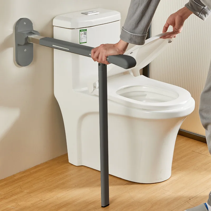 高齢者用トイレ安全レール 家庭用トイレサポートバー 妊婦用折 - Home Bar Shelf のレビューと価格