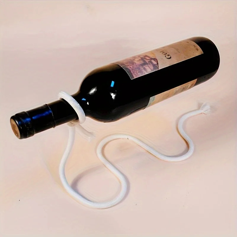 クリエイティブなワインボトルラック,個性的なロープ,ボトルホ - Home Bar Setup のレビューと価格
