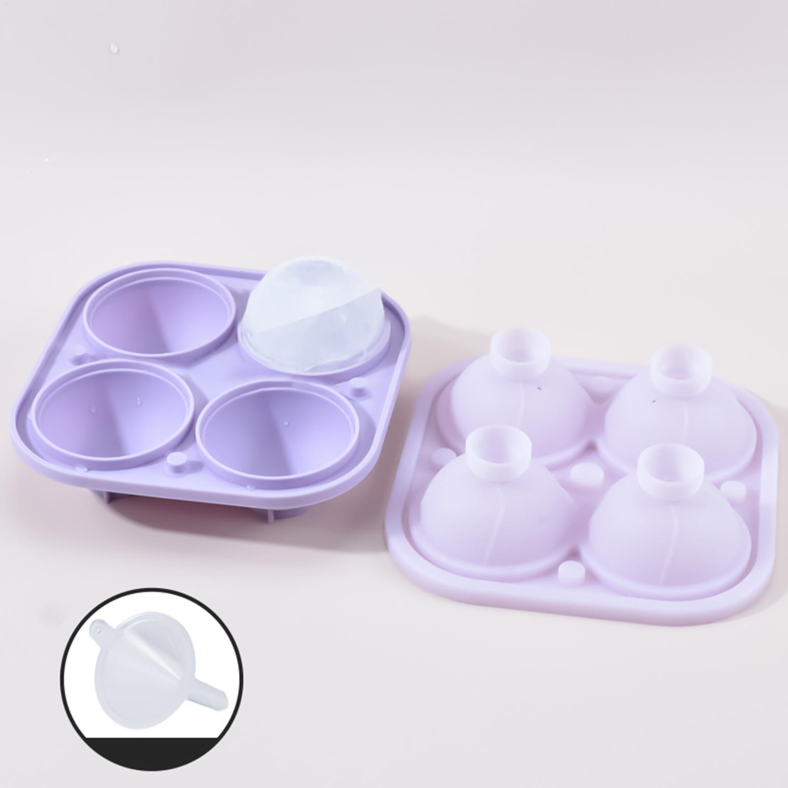 球体型シリコン製製氷皿、ボール型、積み重ね可能、簡単取り出し - Ice Mold Sphere のレビューと価格