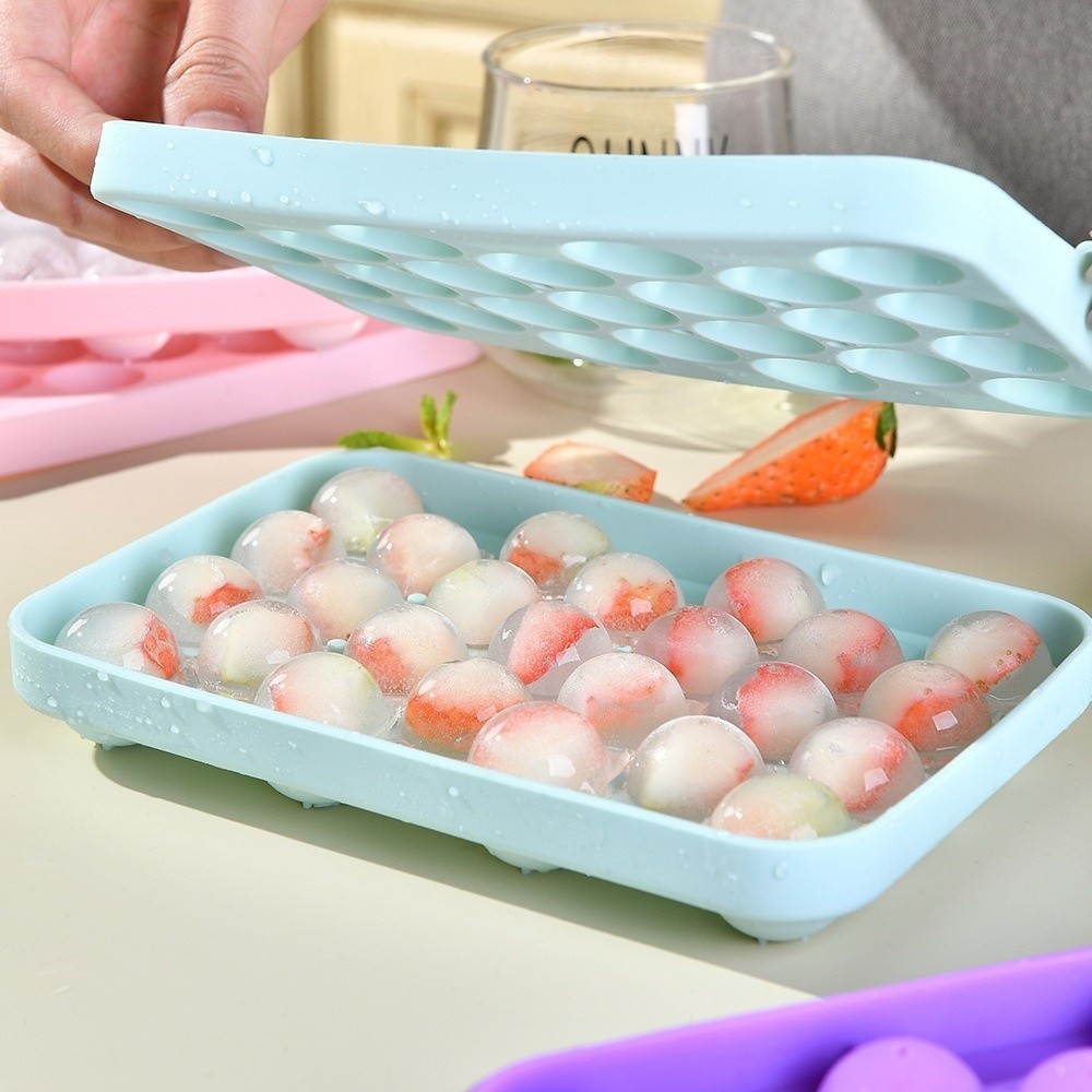 クリエイティブシリコングレープボール型 25グリッド丸型手作 - Ice Mold Sphere のレビューと価格